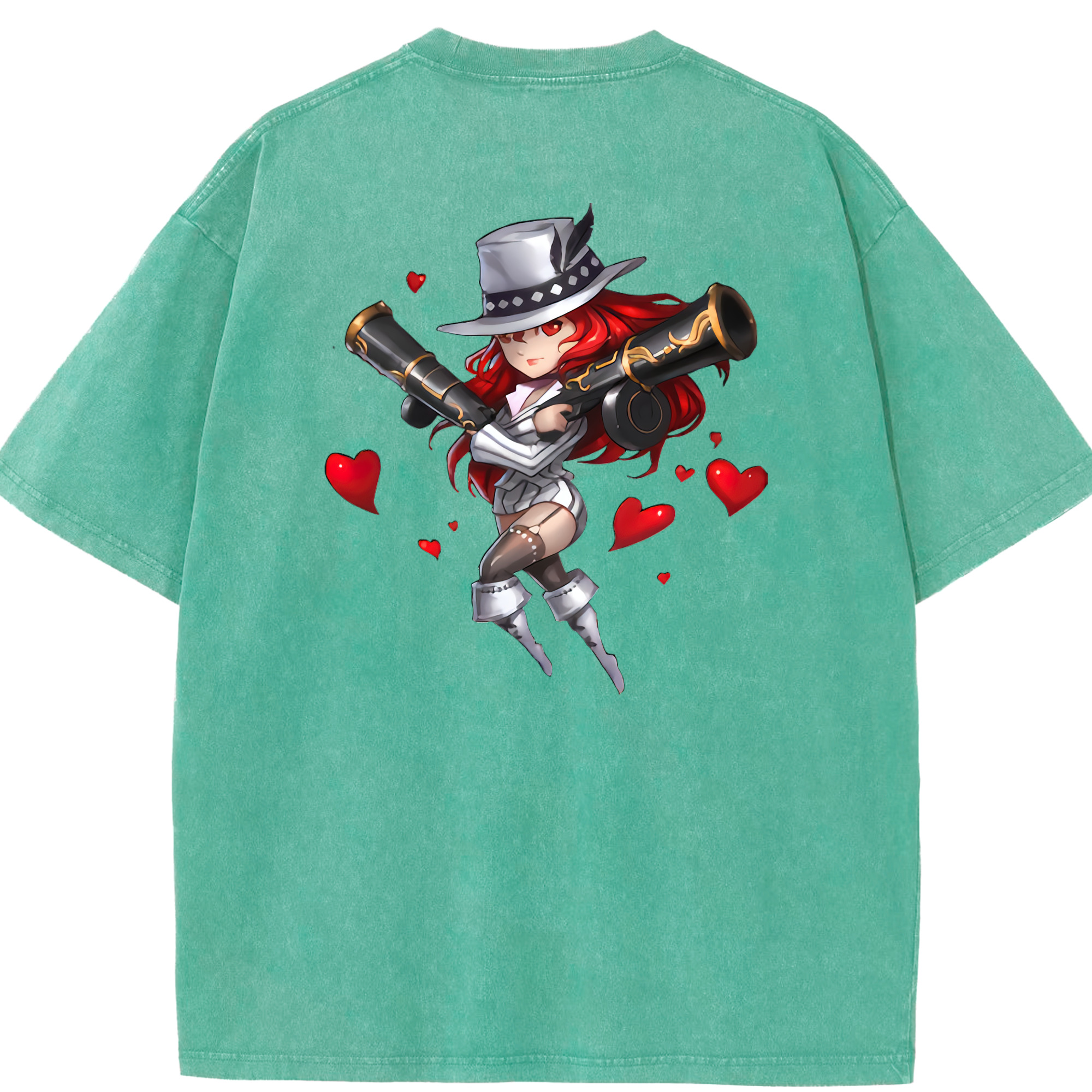 リーグ・オブ・レジェンド League of Legends LOL 綿100% ヴィンテージ風 半袖Tシャツ（背面プリント）